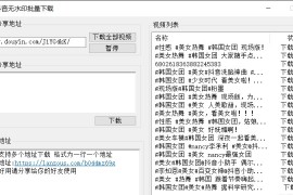 PC抖侠-抖音批量去水印下载器