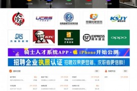 新仿骑士人才招聘网站人才招聘系统源码下载 WAP+微信端