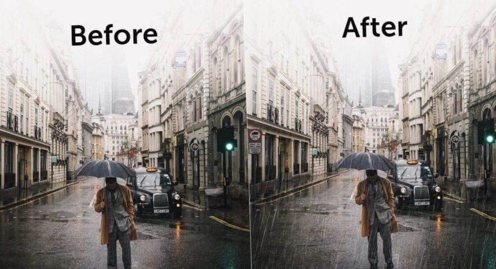 2020 最新PS下雨特效插件Photoshop插件一键模拟降雨,Photoshop,ps插件,模拟下雨,第1张