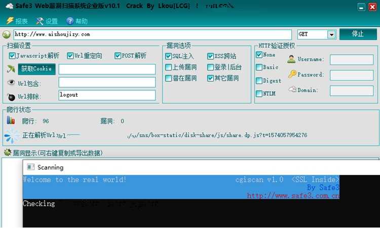 网站漏洞一键检测神器 站长工具,站长工具,网站漏洞检测,第1张
